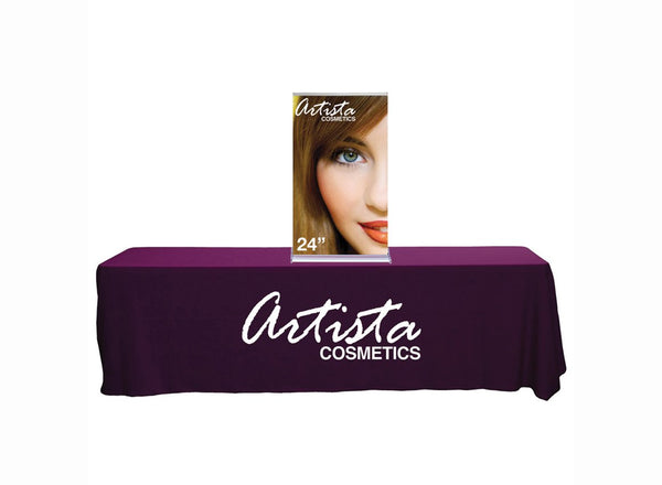 Silverstep Retractable Table Top Banner (Graphic Package) - Atlas 