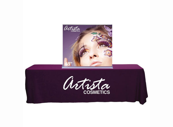 Silverstep Retractable Table Top Banner (Graphic Package) - Atlas 