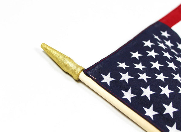 Sewn Cotton Stick Flag (12 Pack) - Atlas 