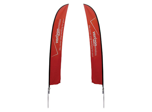 Feather Banner Flag (Graphic Package) - Atlas 