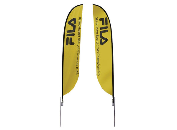 Feather Banner Flag (Graphic Package) - Atlas 