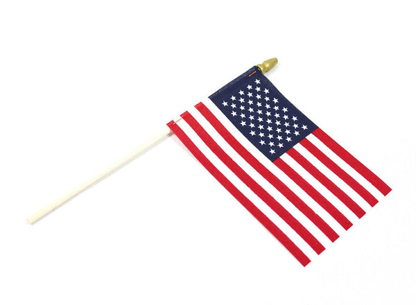 No-Fray Stick Flag With Spear (144 Pack) - Atlas 