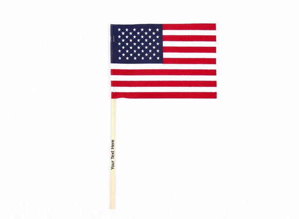 Imprinted Stick Flag - Atlas 