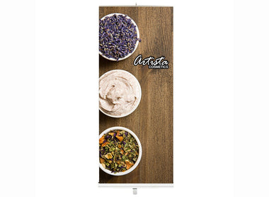 Portable Roll Up Banner Stand (Graphic Package) - Atlas 