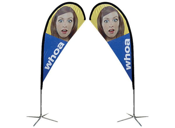 Teardrop Flag (Graphic Package) - Atlas 