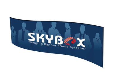 Wave Hanging Banner (Single Sided Graphic Package) - Atlas 