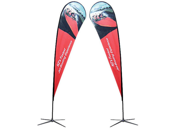 Teardrop Flag (Graphic Package) - Atlas 