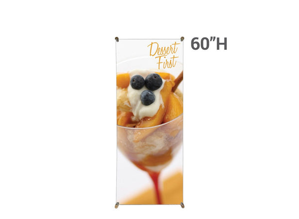 Zen Bamboo Banner Stand - Atlas 